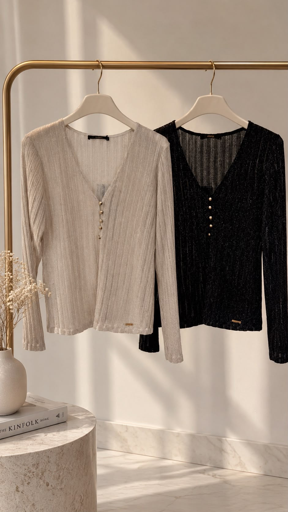 Sweater Scripta Brilhos
