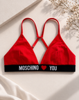 BRA MOSCHINO CORAÇÃO