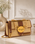 BOLSA TEDDY IT BAG STRAW FRINGES RUE MADAM