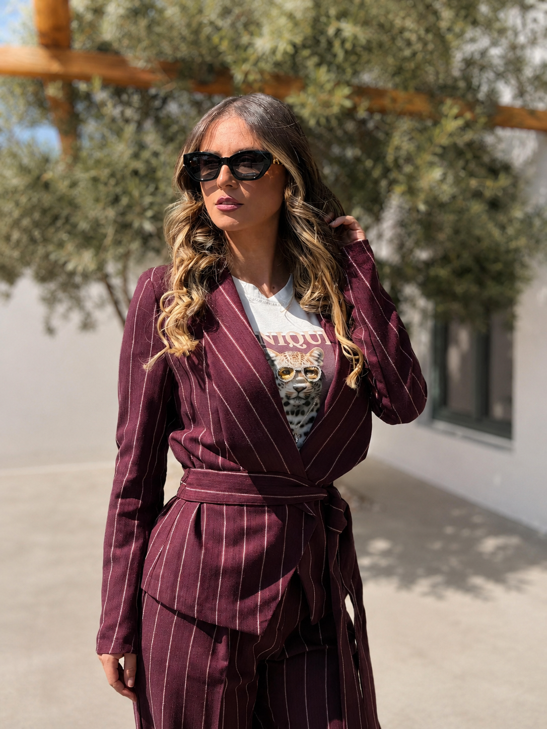 BLAZER RINASCIMENTO RISCAS COM CINTO