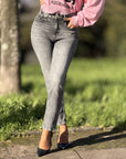 CALÇA DE GANGA MOSCHINO JEANS