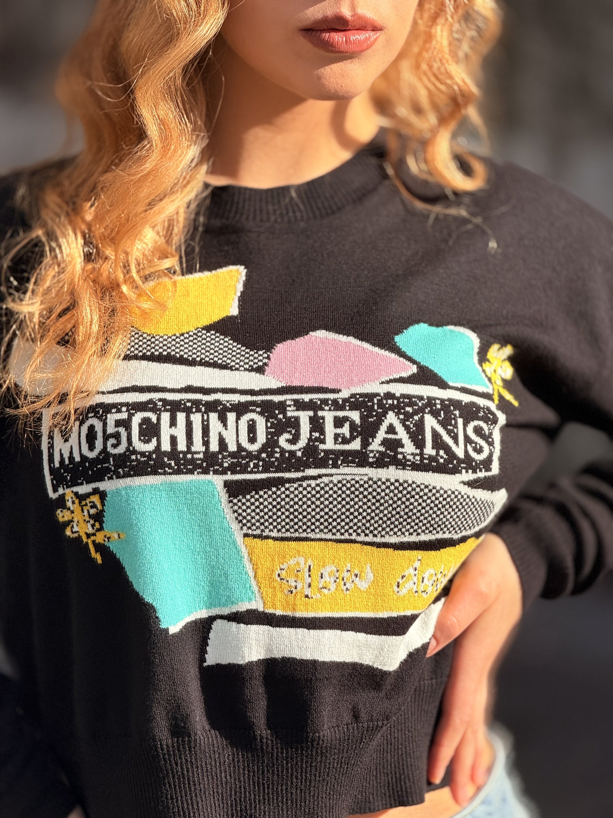 MALHA MOSCHINO JEANS