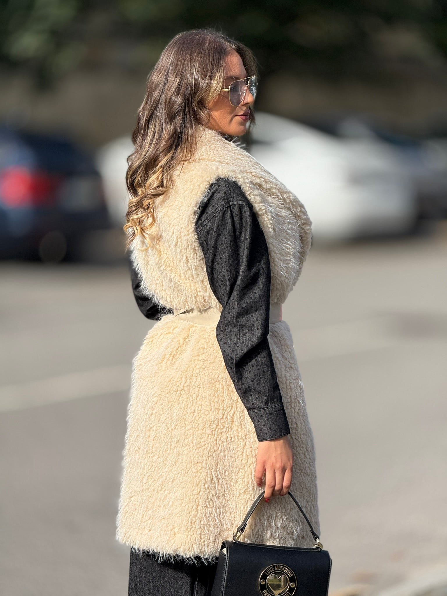 COLETE FRACOMINA COM CINTO