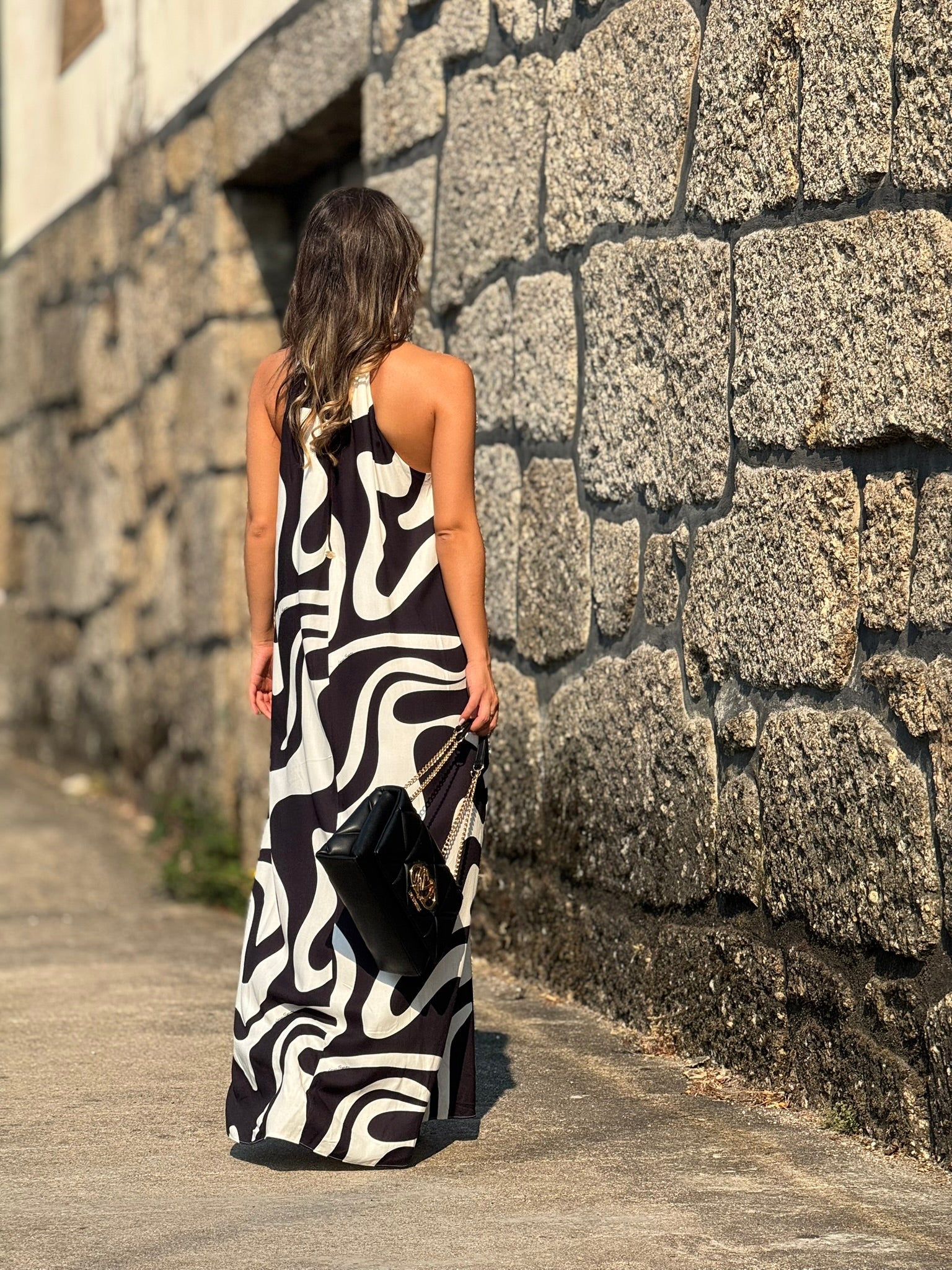 VESTIDO LANÇA PERFUME WAVY LINES