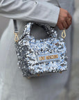 BOLSA MOSCHINO PAILETTES