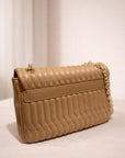 BOLSA MOSCHINO PU BEIGE