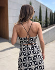 VESTIDO MIDI BLACK FRACOMINA