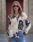 CAMISA FLORAL SCRIPTA