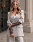 BLAZER HAVEONE MANGA COM RENDA