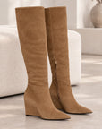 SCARPE DONNA SUEDE ALMOND CARRANO