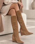 SCARPE DONNA SUEDE ALMOND CARRANO