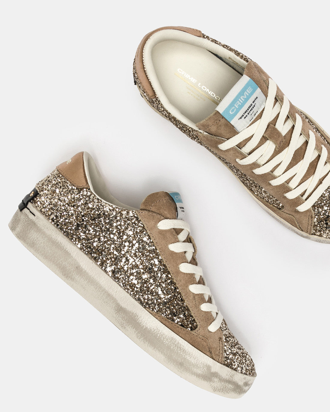 SAPATILHA CRIME LONDON DISTRESSED