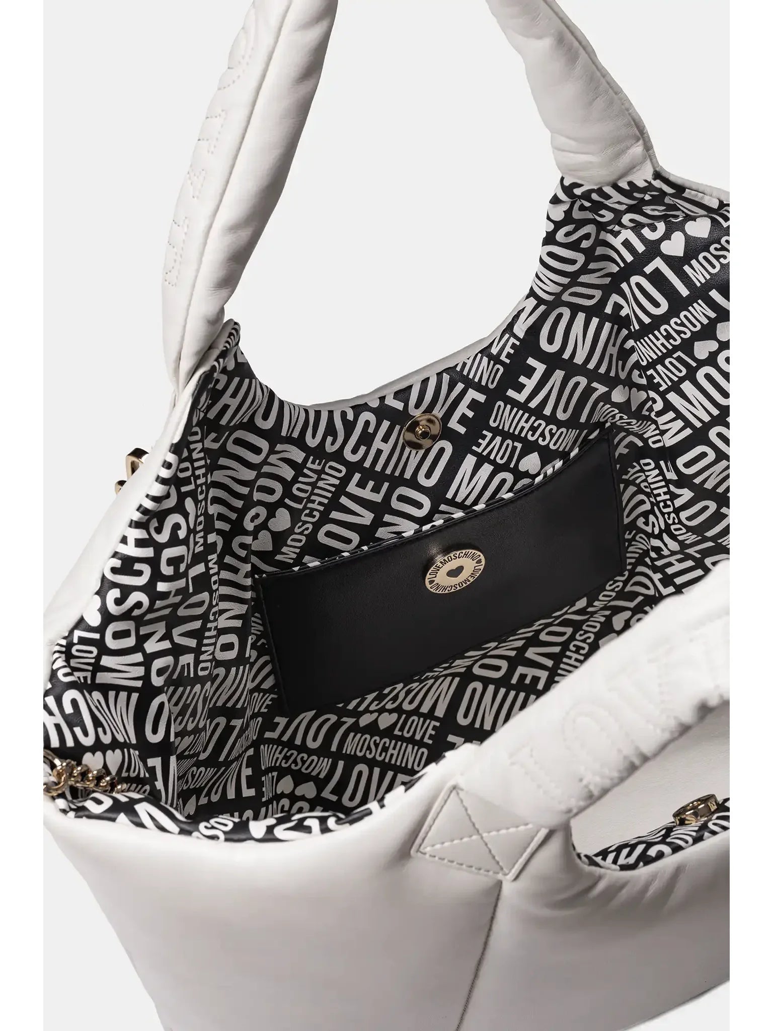 BOLSA MOSCHINO AVORIO